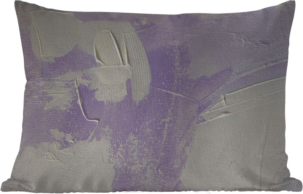 MuchoWow Outdoor Kissen - Abstrakt - Malerei - Design - 50x30 cm - Wetterfest - Lounge Kissen - Sofa kissen - Wohnzimmer Dekoration