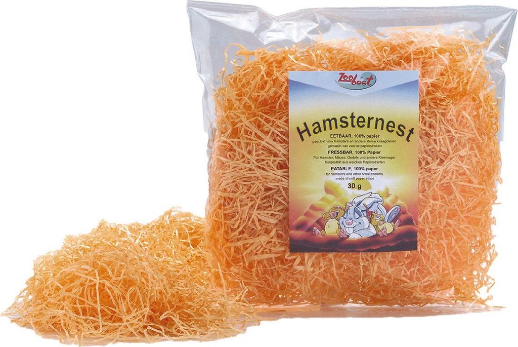 Zoobest Papier Nestmaterial für Nager, Inhalt: 100 g Produktbild 