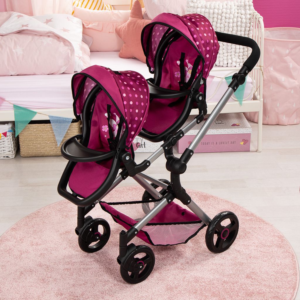 Bayer Design 26267AA Puppenwagen Twin Neo mit Tasche, Produktbild 2