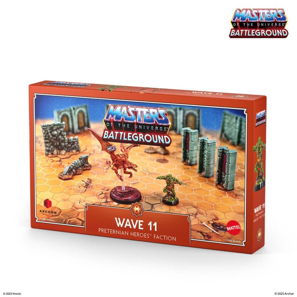 Archon Studio - MOTU0150 - Battleground - Preternian Heroes Moss Man / Turbodactyl Wave 11 FR