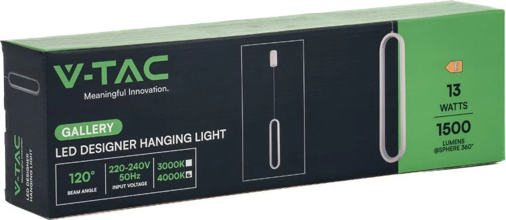 Éclairage LED Suspendu Doux 3000K Anti-Éblouissement Blanc Moderne - 4