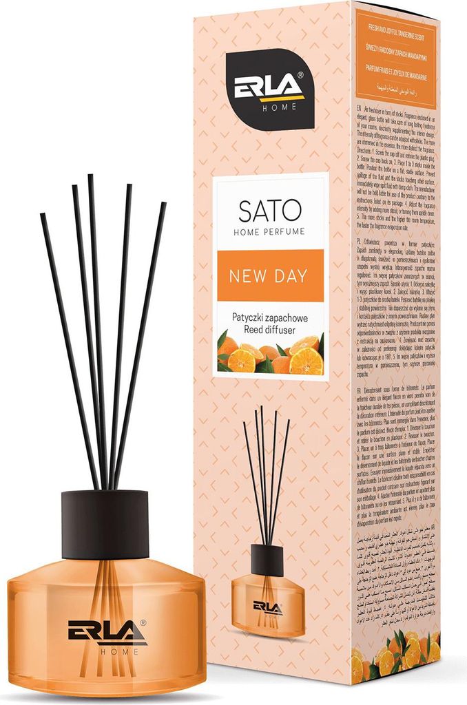 K2 patyczki zapachowe erla sato 50ml new day 50ml Produktbild 
