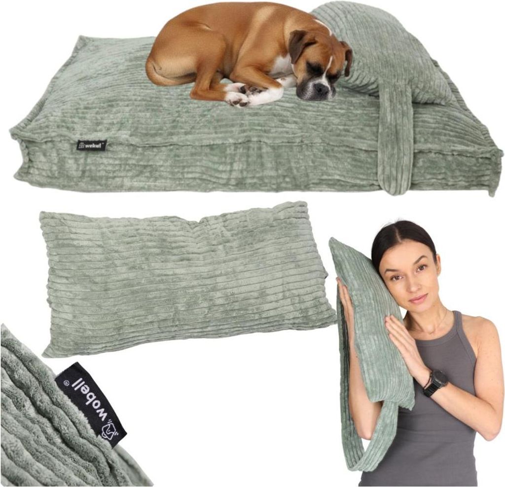 WOBELL |Hundebett Katzenbett weiches Bett Kissen Matratze Matte 70x100cm