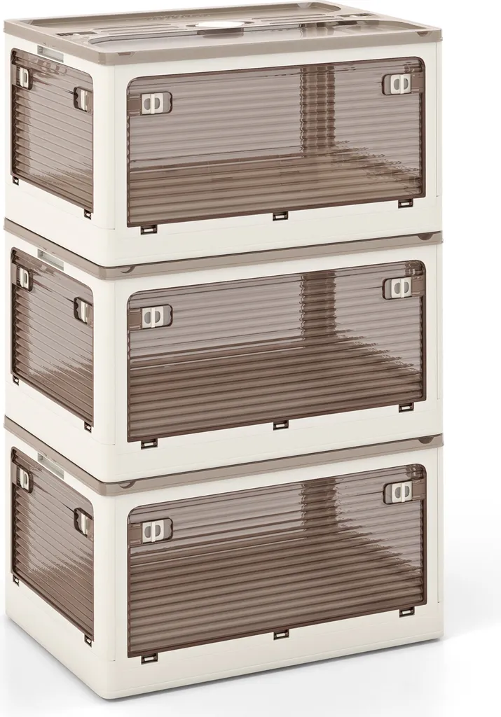 Organisateur de Maison Pliable 132L pour Vêtements et Jouets Enfant