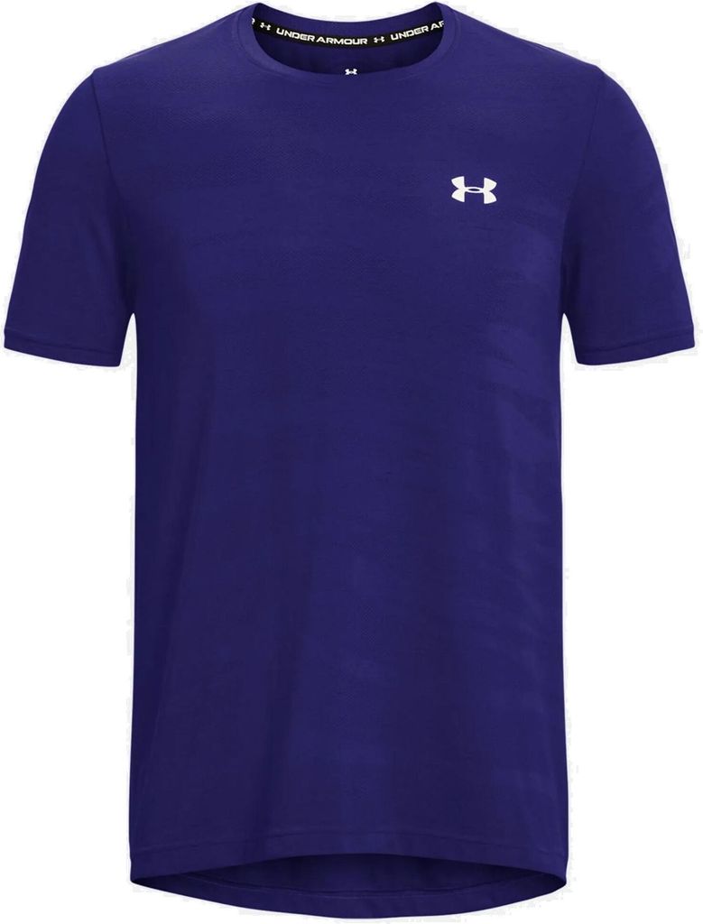 Under Armour Ua Seamless Novelty Ss 468 Sonar Blue M