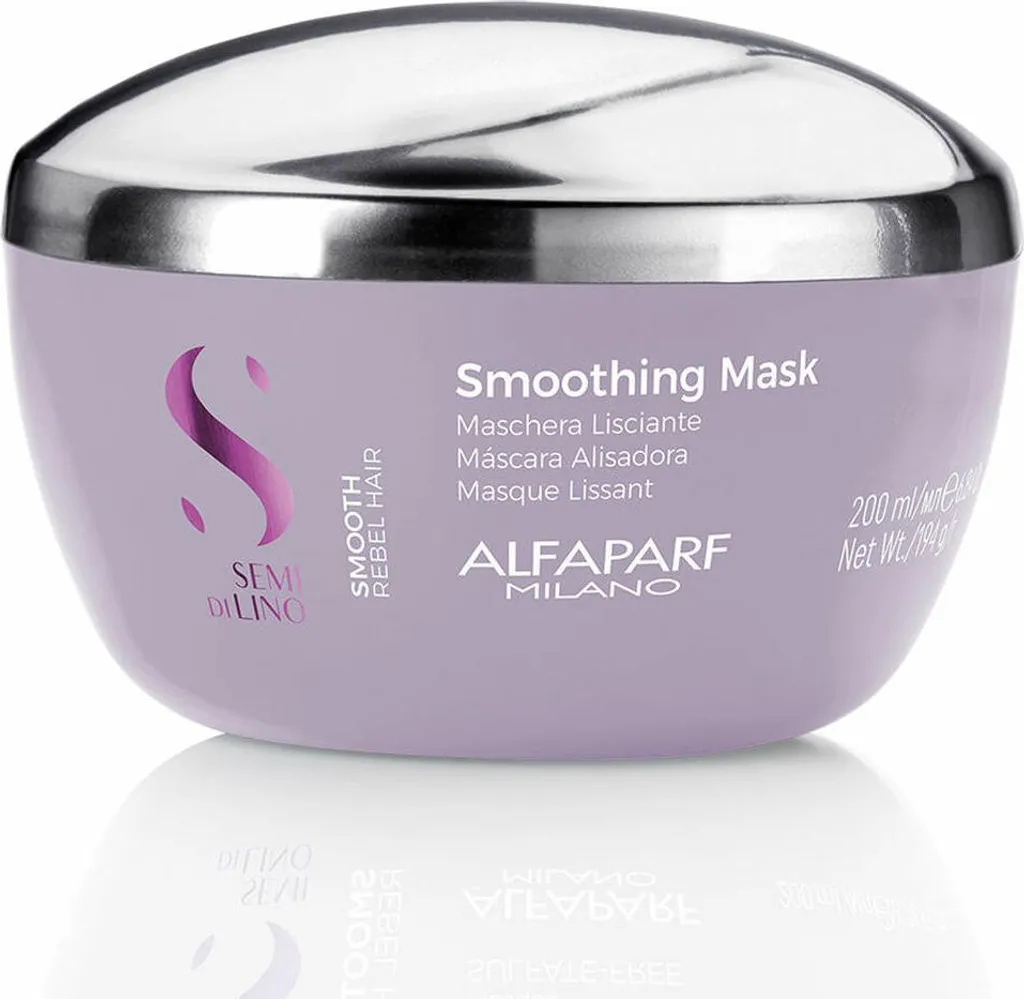 Masque Alfaparf Milano Semi di Lino Smooth Lissant pour Cheveux 200 ml