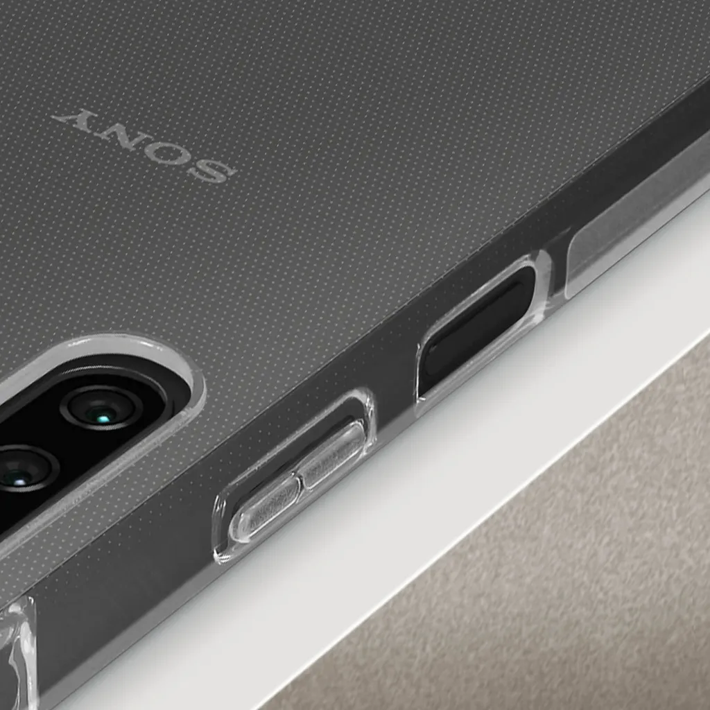 Custodia con Motivo a Nido d'Ape per Sony Xperia 10 IV con Supporto ad Anello