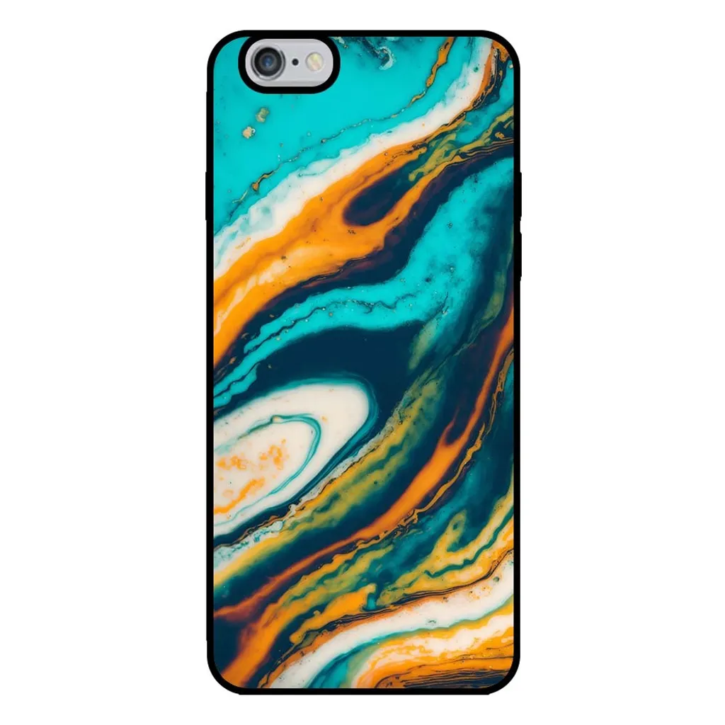 Cover iPhone 6s Marmo Verde Smeraldo - Smartphonica Luxury Edition