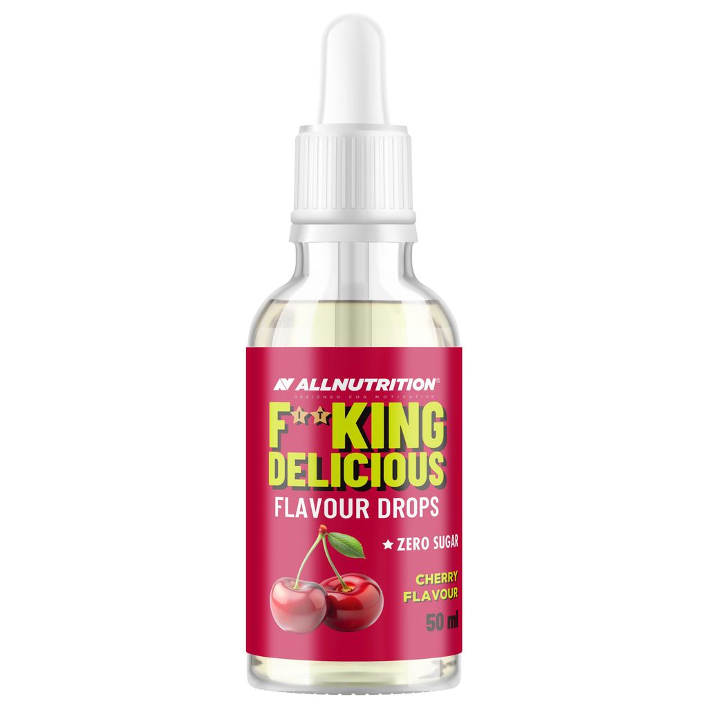 ALLNUTRITION FITKING DELICIOUS FLAVOUR DROPS 50ml Kirsche Produktbild 