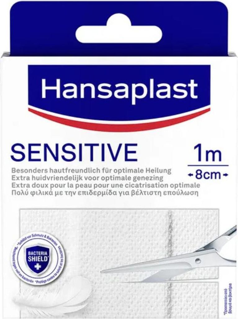 Hansaplast Pflaster – Sensitive 1 m x 8 cm Produktbild 