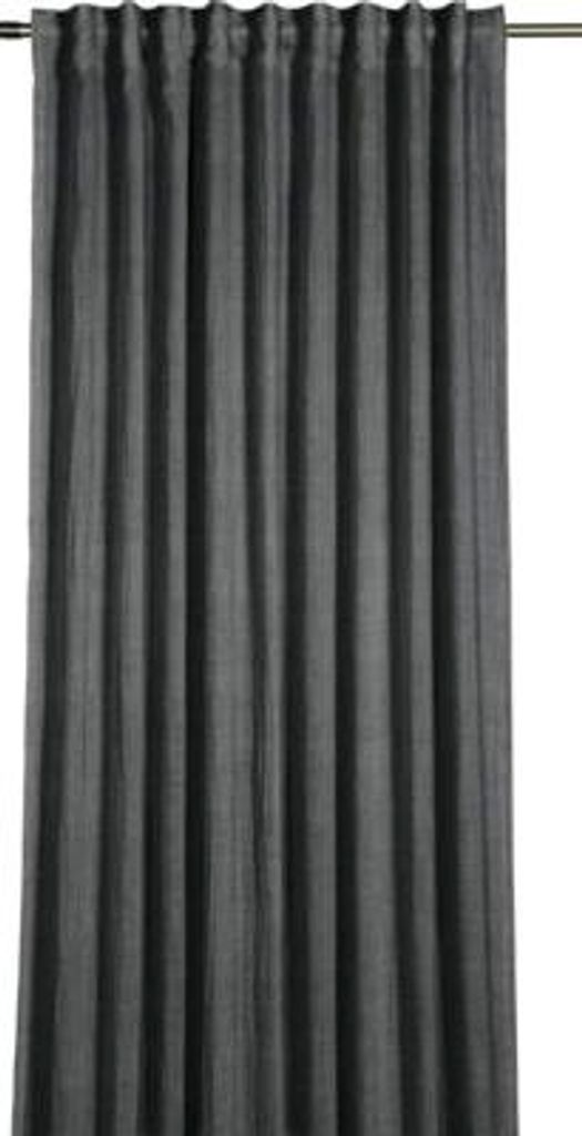 Gardine Etamin 135X245 Cm Anthrazit