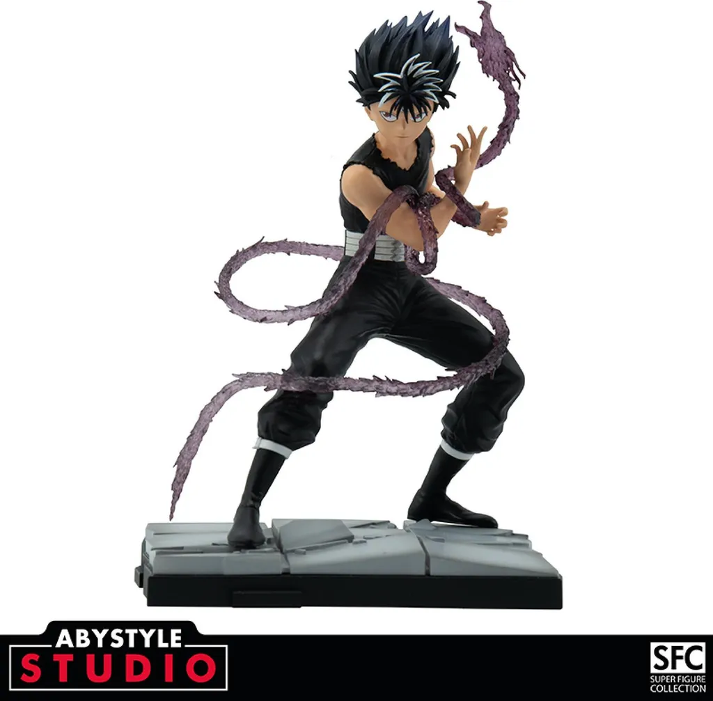 Figurine Hiei Yu Yu Hakusho avec Socle Déco et Finition Mat