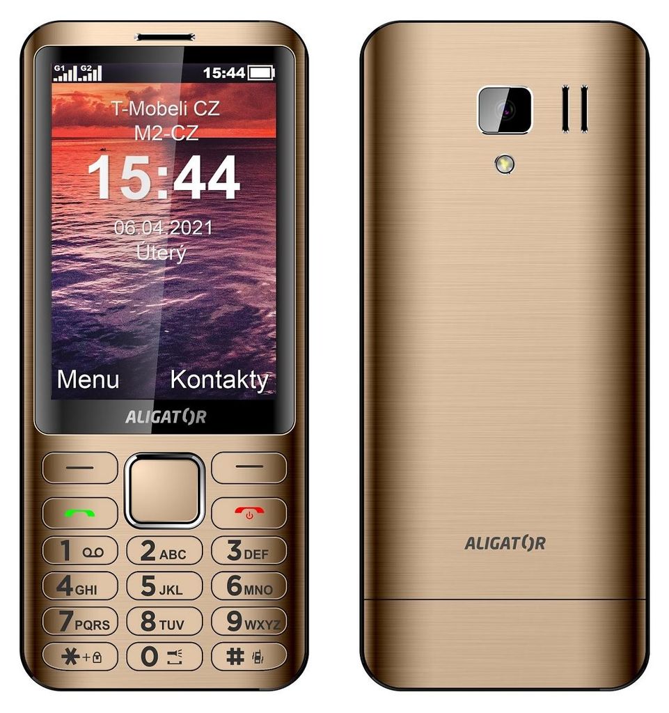 ALIGATOR D950 Dual sim oro Immagine del prodotto 