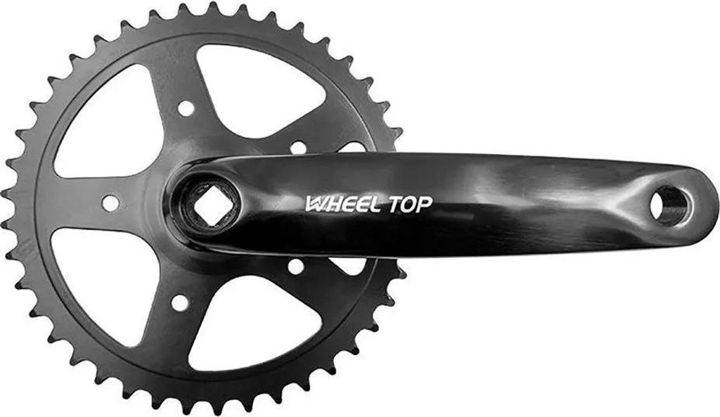Mvtek City 1 X 7/8s Steel Kurbelgarnitur Silber 170 mm / 42t Silber 170 mm