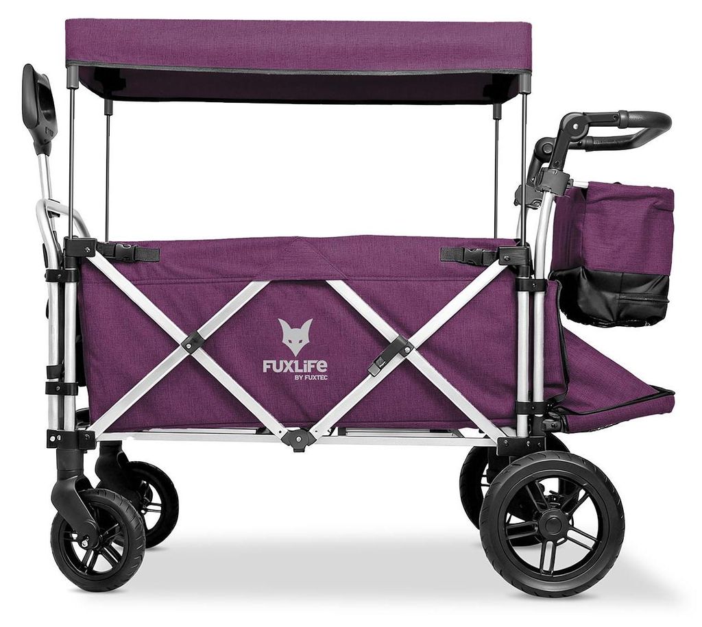 FUXLIFE by FUXTEC Bollerwagen FX-CTL950 Purpur - Premium Produktbild 