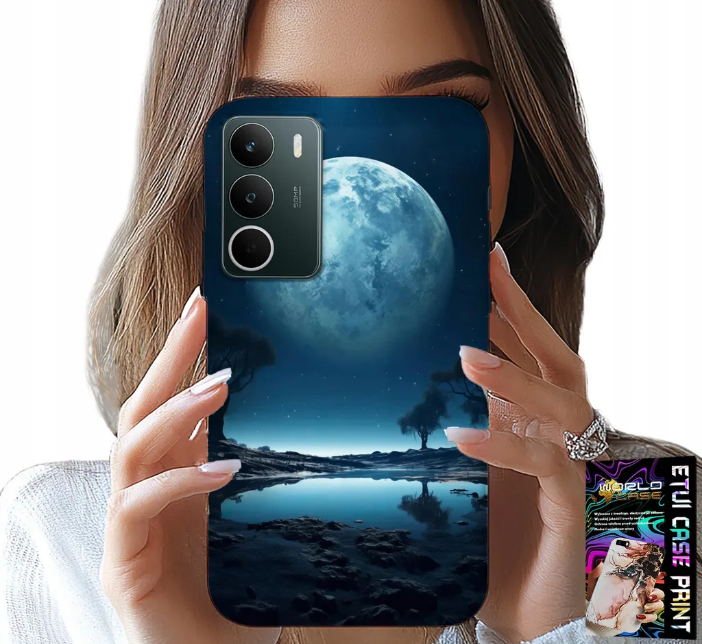 OFFERTA Kit Realme C71 4G: Custodia Luna Piena + Vetro Protettivo
