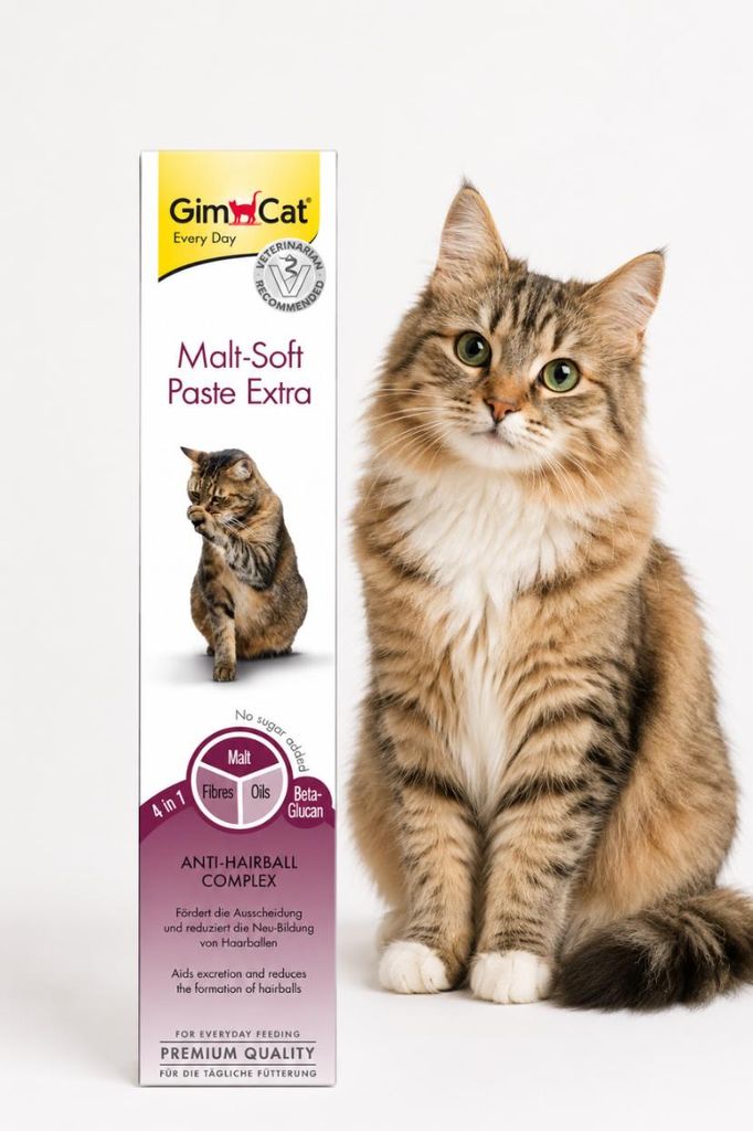 VET EXPERT GimCat Malt Soft Extra – Enteisungspaste für Produktbild 
