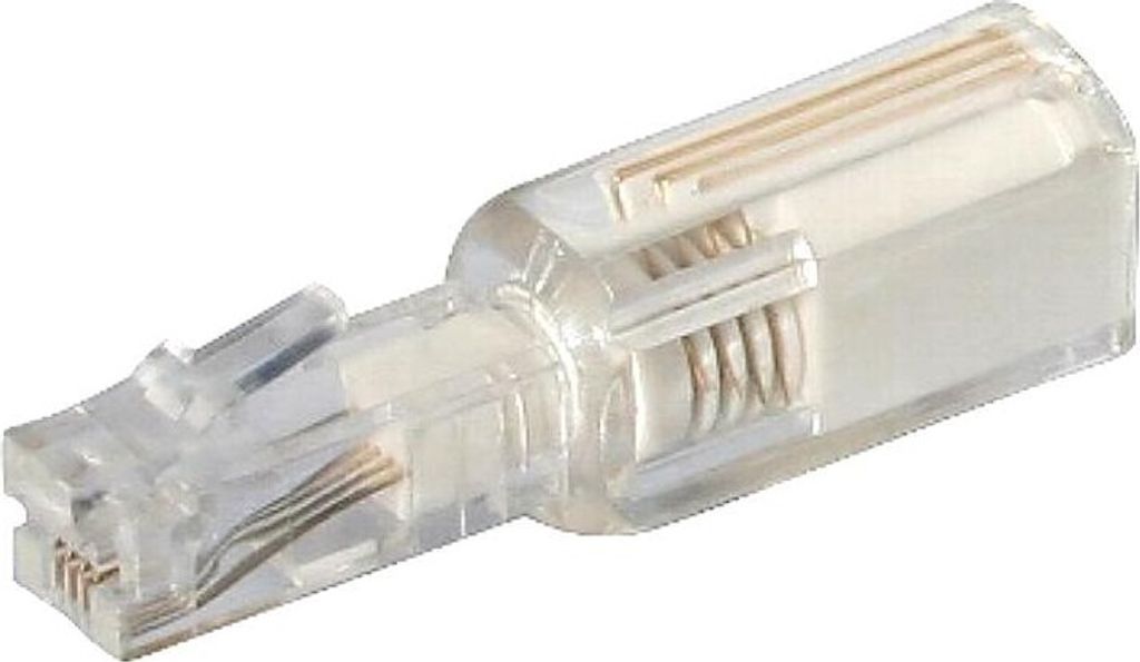 Entwirrer für Telefonkabel, transparent