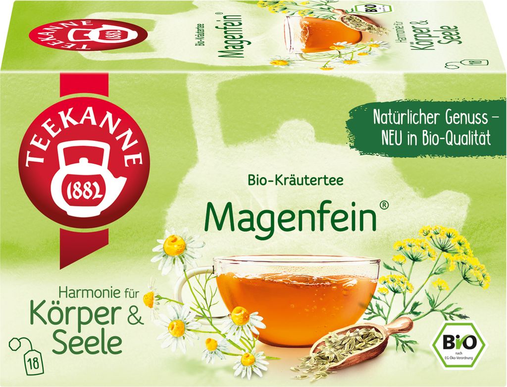 TEEKANNE 7988 TEEKANNE MagenfeinTee 18 Portionen Immagine del prodotto 