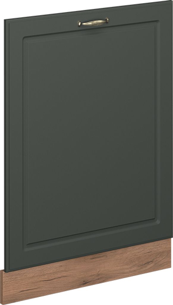 Vicco Geschirrspülblende Fame-Line, 60 cm ohne Arbeitsplatte, Grün-Gold Landhaus/Goldkraft Eiche