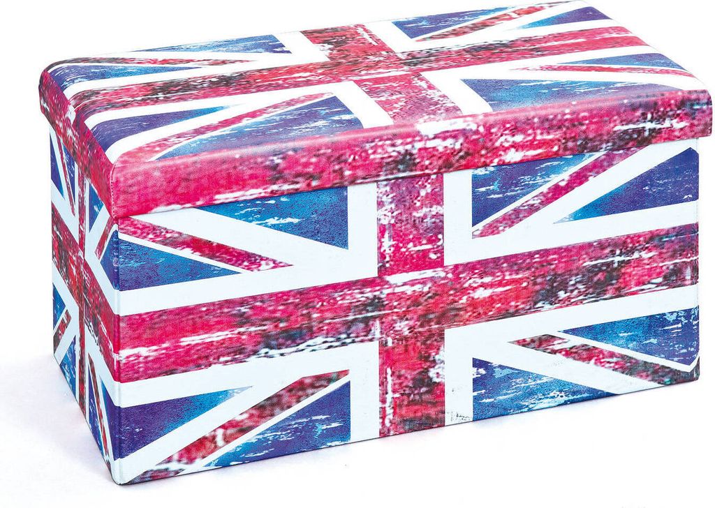 Faltbox Setto groß Union Jack rot
