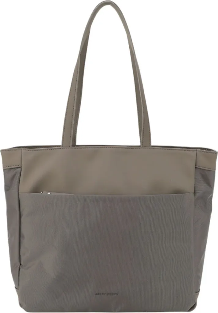 Sac shopper Gerry Weber gris foncé grand format en simili cuir