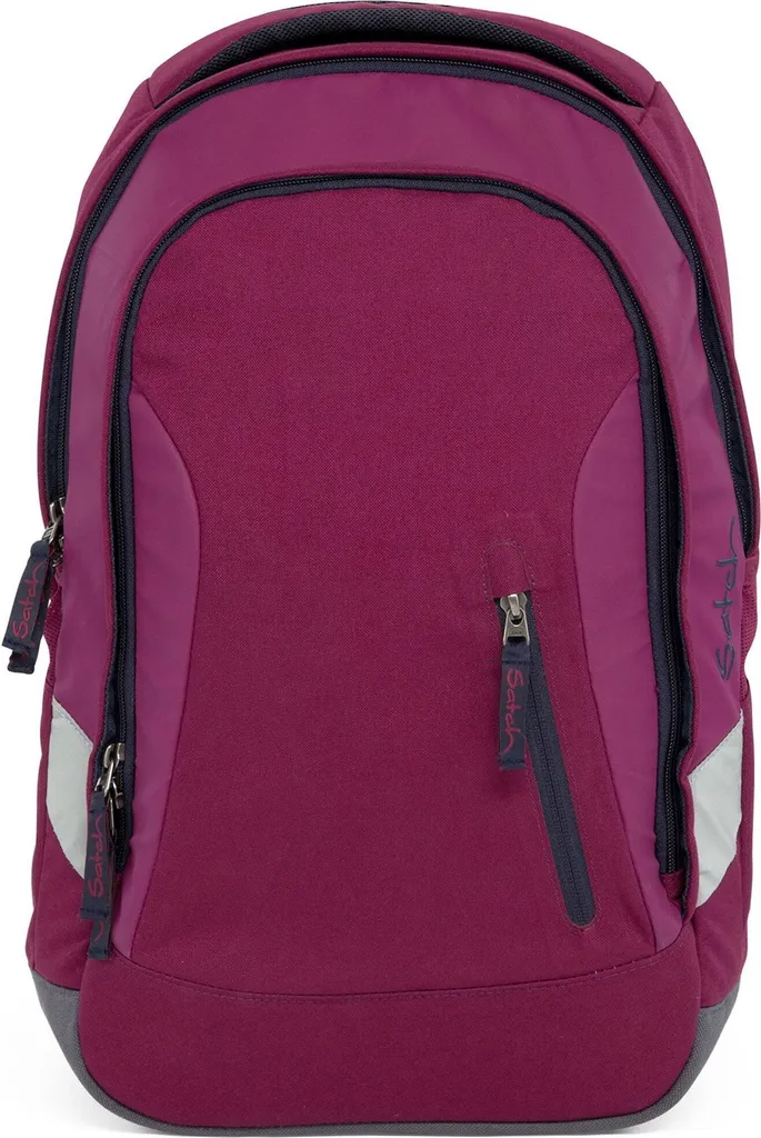 Satch Sleek Pure Purple Sac à Dos Scolaire 24L Ergonomique pour Collège