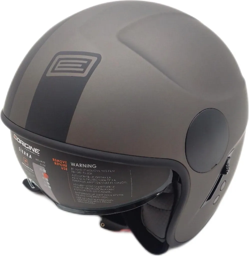 Casque moto Jet original taille 55-56 cm avec pare-soleil intégré