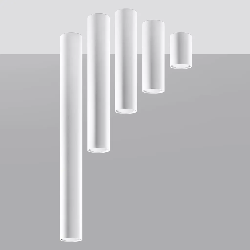Lampada a soffitto LAGOS 40 bianco 1xGU10 10W acciaio 40x6x6cm Sollux Lighting - 22