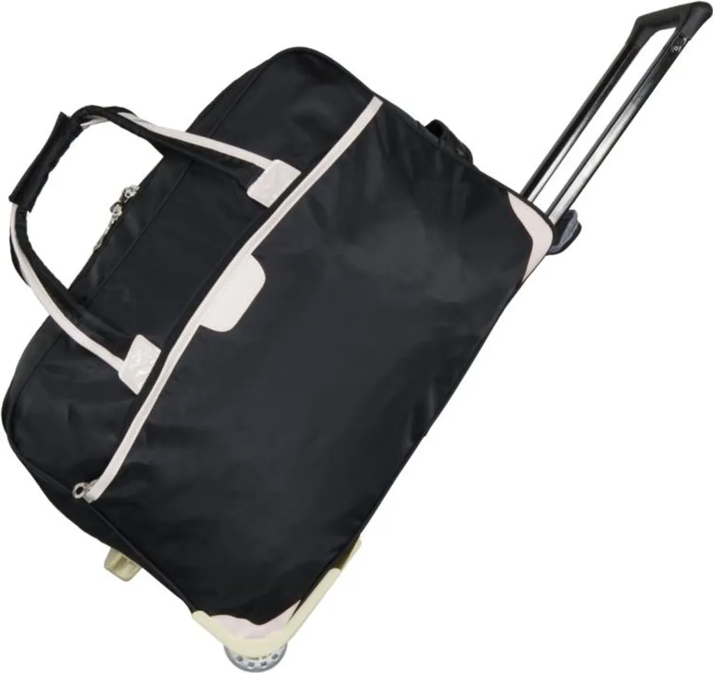 Sac trolley METRO LL241 noir - Format 23" avec roulettes silencieuses