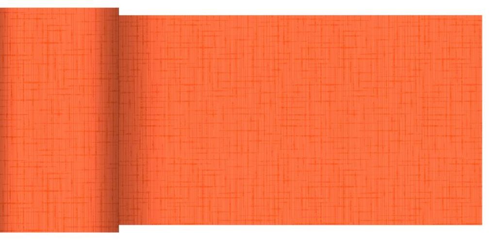 Dunicel Tischläufer Linnea Sun Orange 20 m 1er Pack Produktbild 