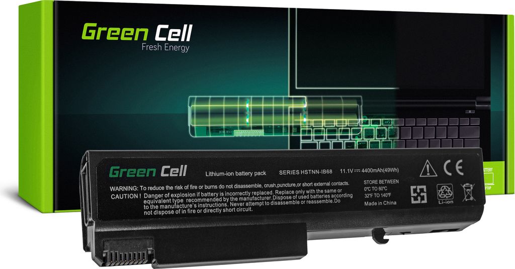 Green Cell Laptop Akku HP TD06 TD09 HSTNN-UB68 HSTNN-UB69 HSTNN-IB68 HSTNN-IB69 für HP EliteBook 6930p 8440p 8440w HP ProBook 6450b 6455b 6540b 65...