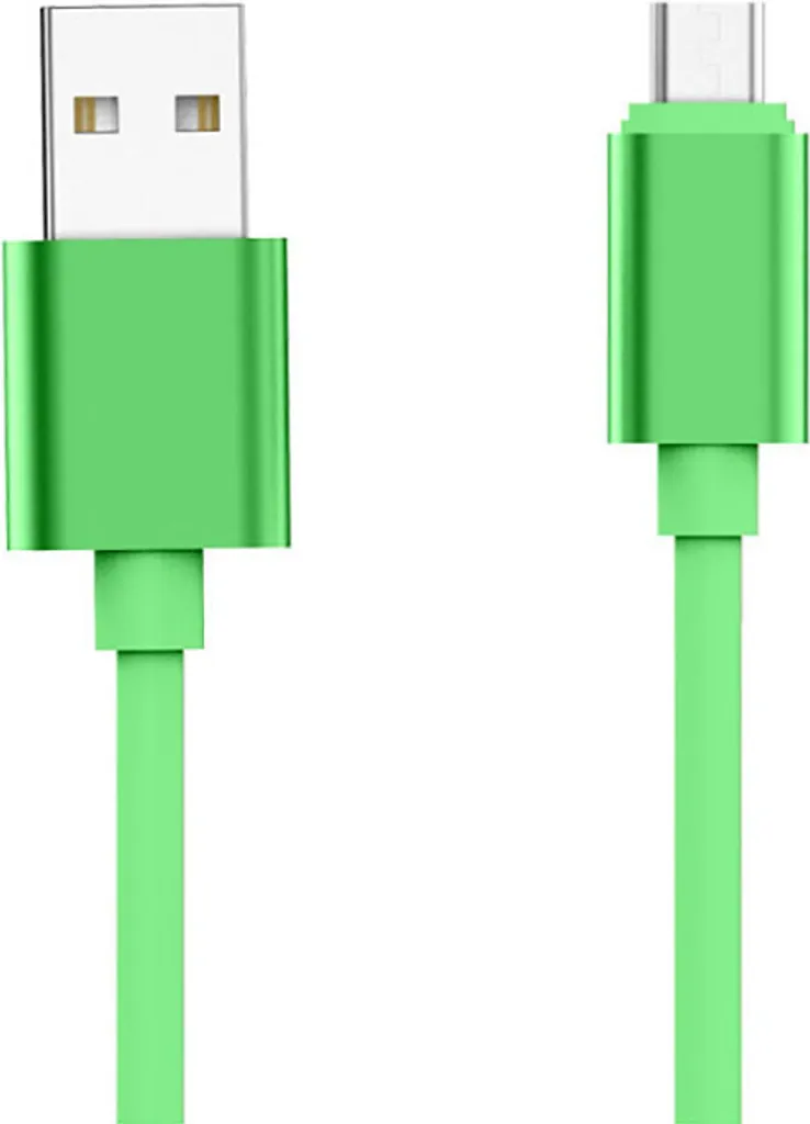 Cavo Micro-USB Jaym POP 1,7m 2,4A Verde - Ricarica Rapida e Design