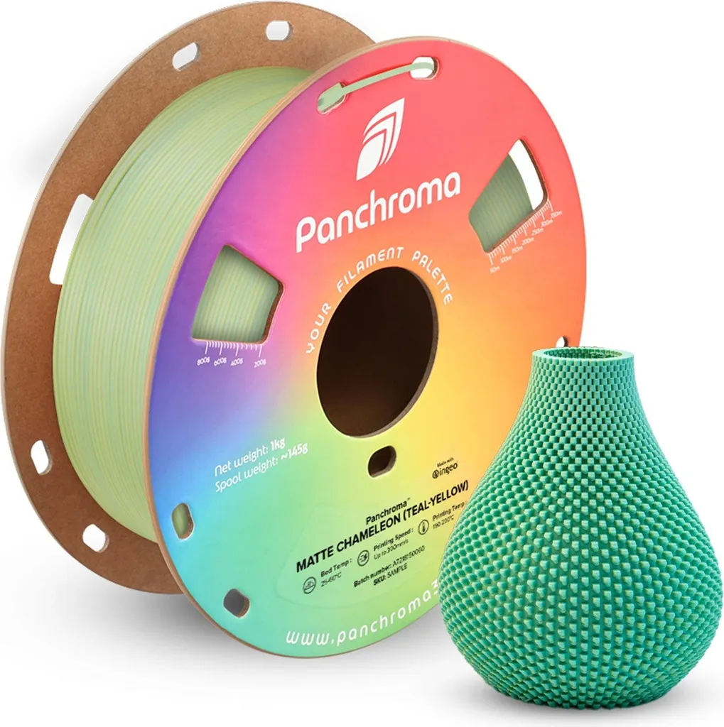 Polymaker Panchroma Dual Matte CA04043: Effetto Seta Bicolore Opaco