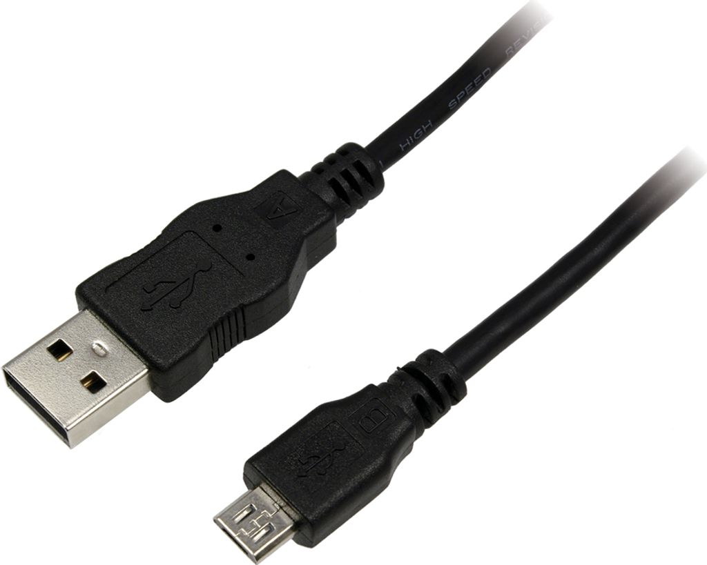 LogiLink - USB-Kabel - USB (M) bis Micro-USB Typ B (M) - USB 2.0 - 1.8 m - Schwarz