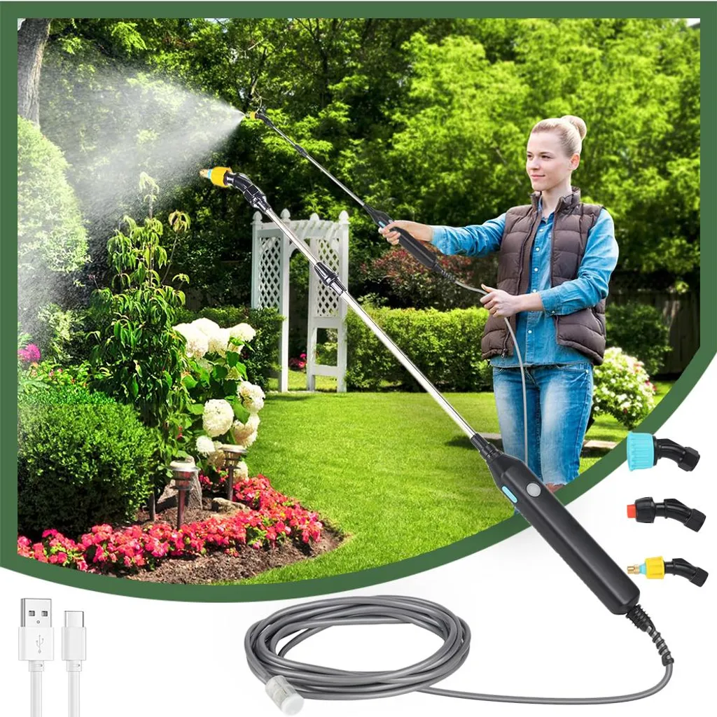 Pulvérisateur de jardin sans fil pour désherbage et entretien pelouse