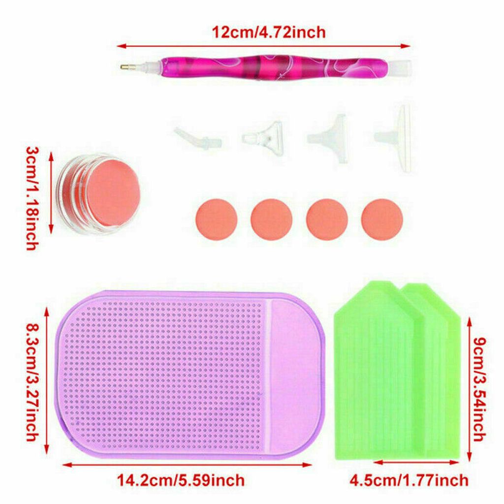 AXVRAV Elektrischer Diamond Painting Stift - Kabelloser Diamant-Malstift Mit USB-C Ladung