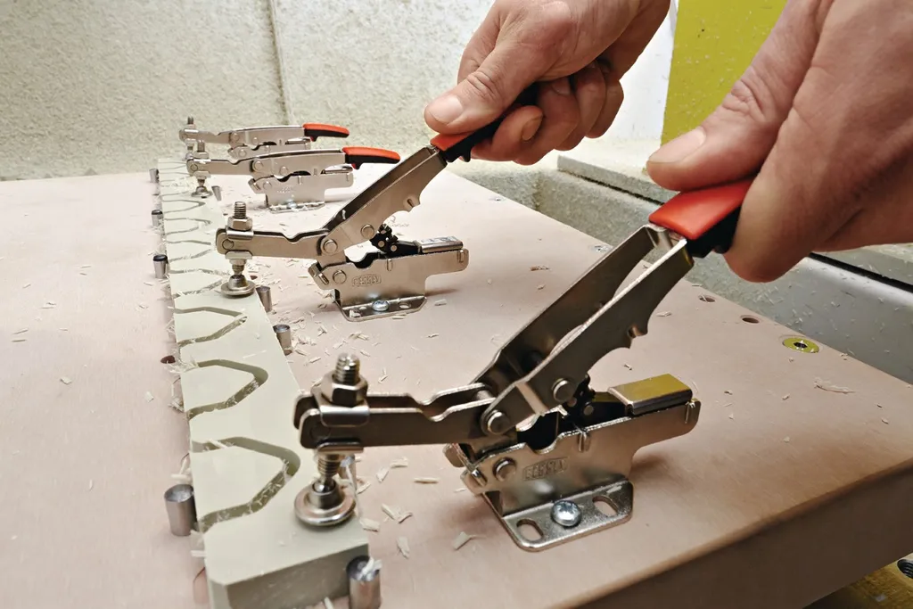 Morsetto orizzontale STC-HH20 misura 20 piastra di base orizzontale BESSEY - 3