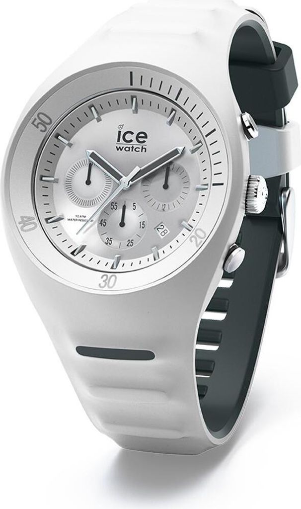 Ice-Watch - P. Leclercq - Weiße Herrenuhr mit Silikonarmband 014943