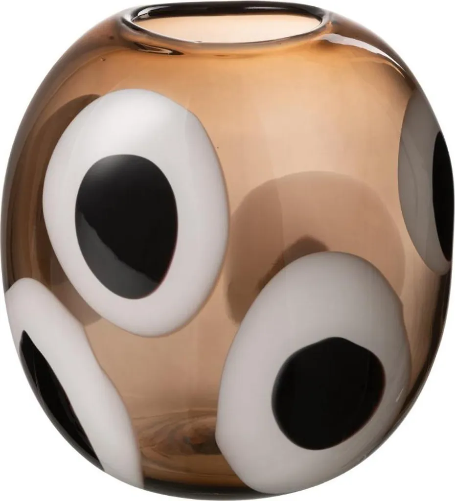 Vase en Verre Izzy J-Line Small : Décoration Compacte pour Petits Espaces
