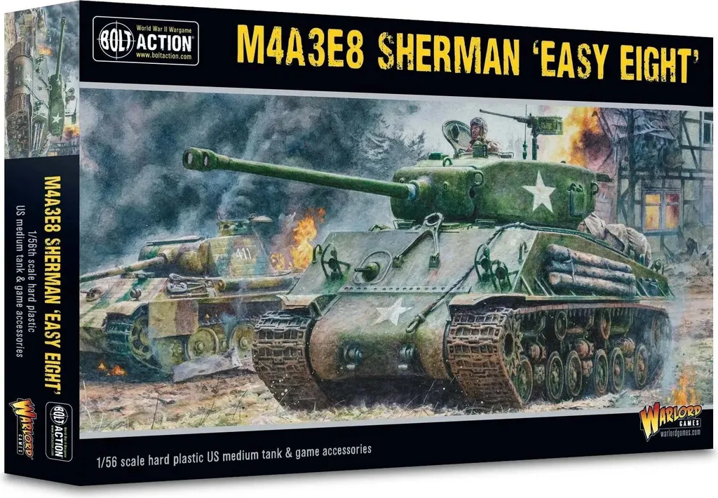 Réplique Sherman M4A3E8 Easy Eight Montage Facile sans Défaut de Moulage