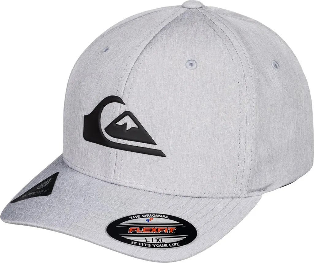 Quiksilver Amped Up Sleet Heather SZPH - Cappello Tecnico Flexfit