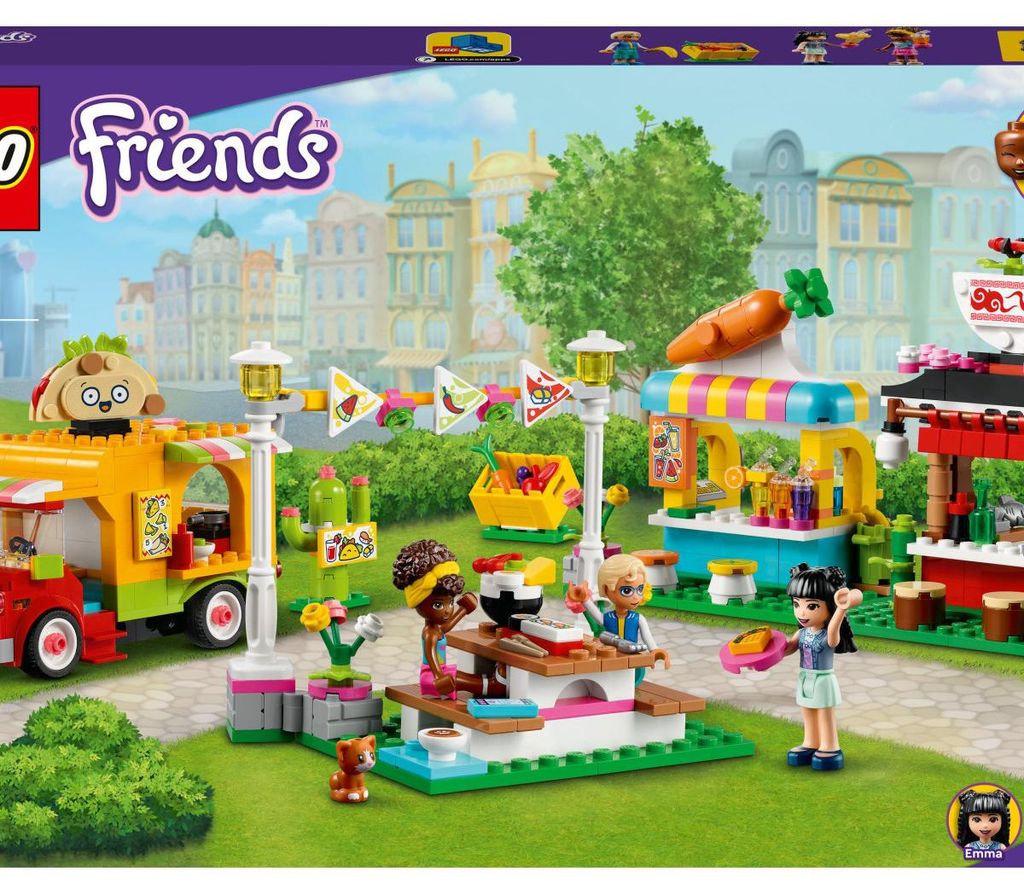 LEGO 41701 Friends Streetfood Market con Taco Truck e Immagine del prodotto 