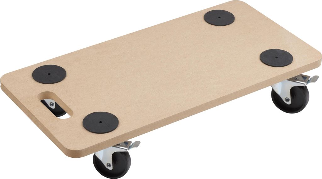 Metafranc Transportroller 590 x 290 mm 200 kg Tragkraft MDF Produktbild 
