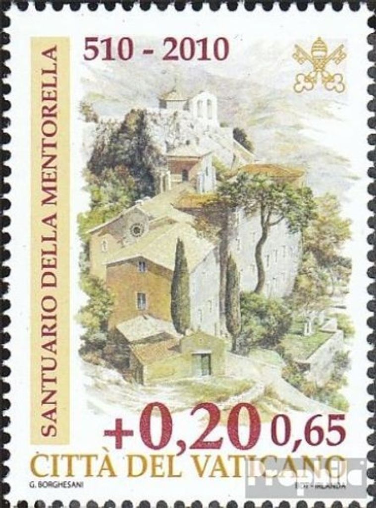 Briefmarken Vatikanstadt 2010 Mi 1664 (kompl.Ausg.) postfrisch Wallfahrtskirche