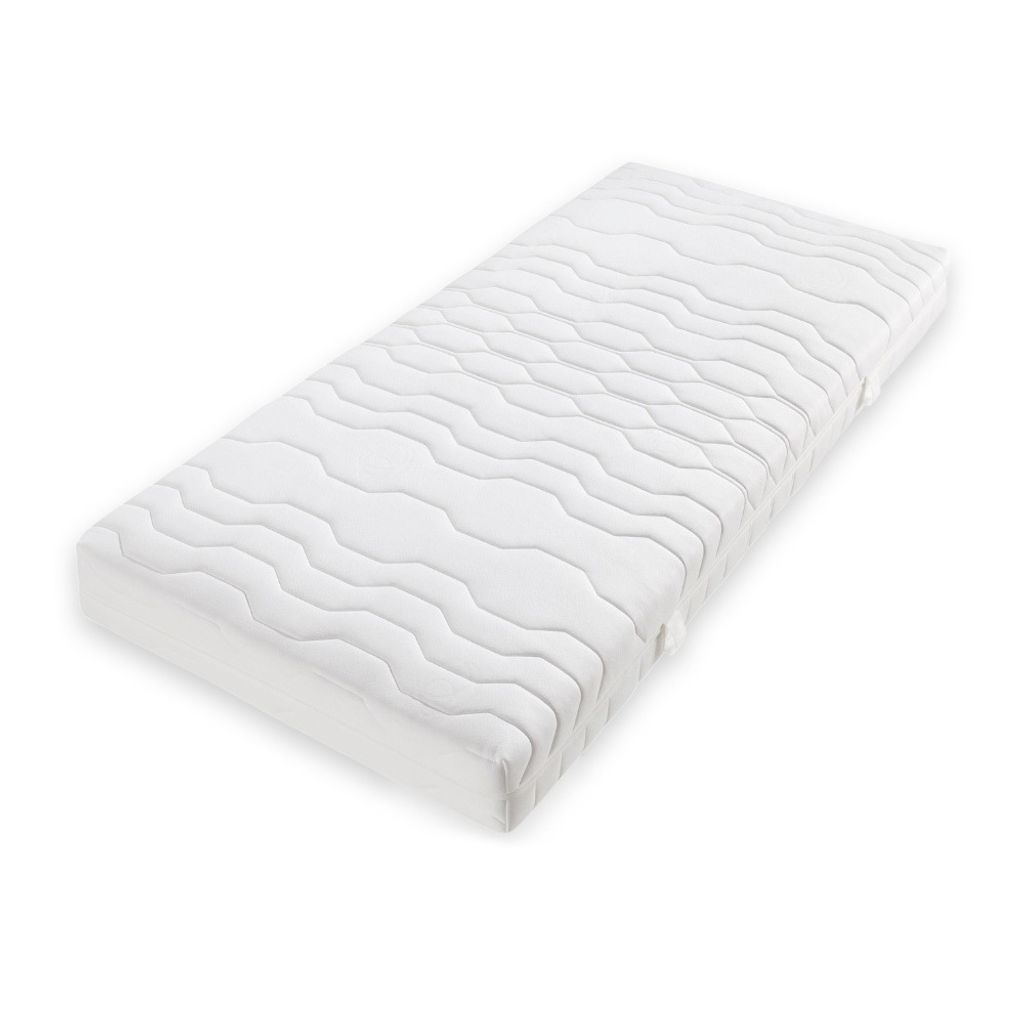 HOME DELUXE - Taschenfederkernmatratze TOUCH - 140 x 200 cm, H3/H4, Gesamthöhe: 20 cm, 7 Liegezonen, waschbarer Bezug I Allergiker Matratze TFK Ma...