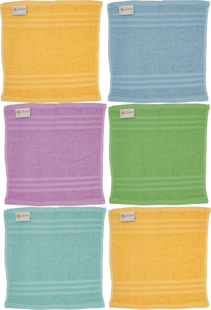 6x Seiftuch Handtuch Waschlappen Seiflappen Gästetuch Produktbild 