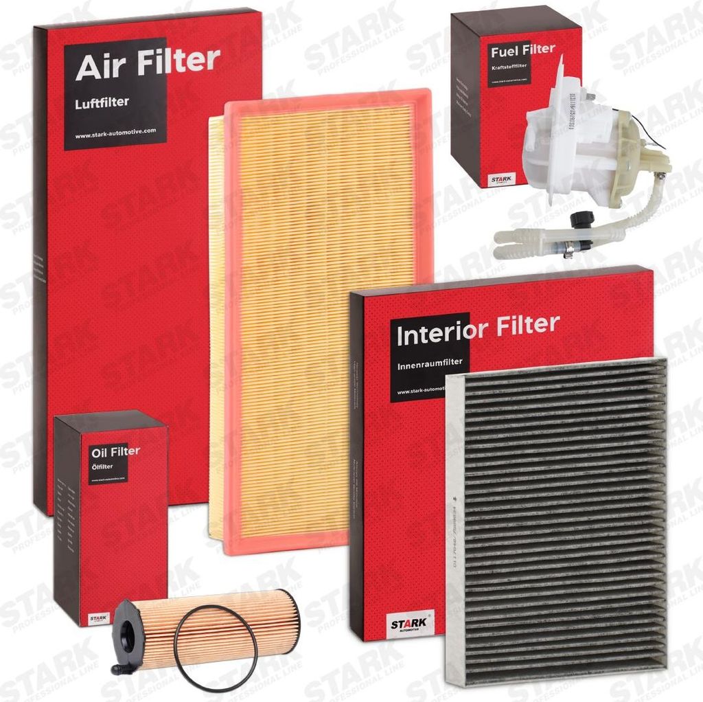 STARK Filterset Inspektionspaket Filtersatz für AUDI Q7 (4LB)