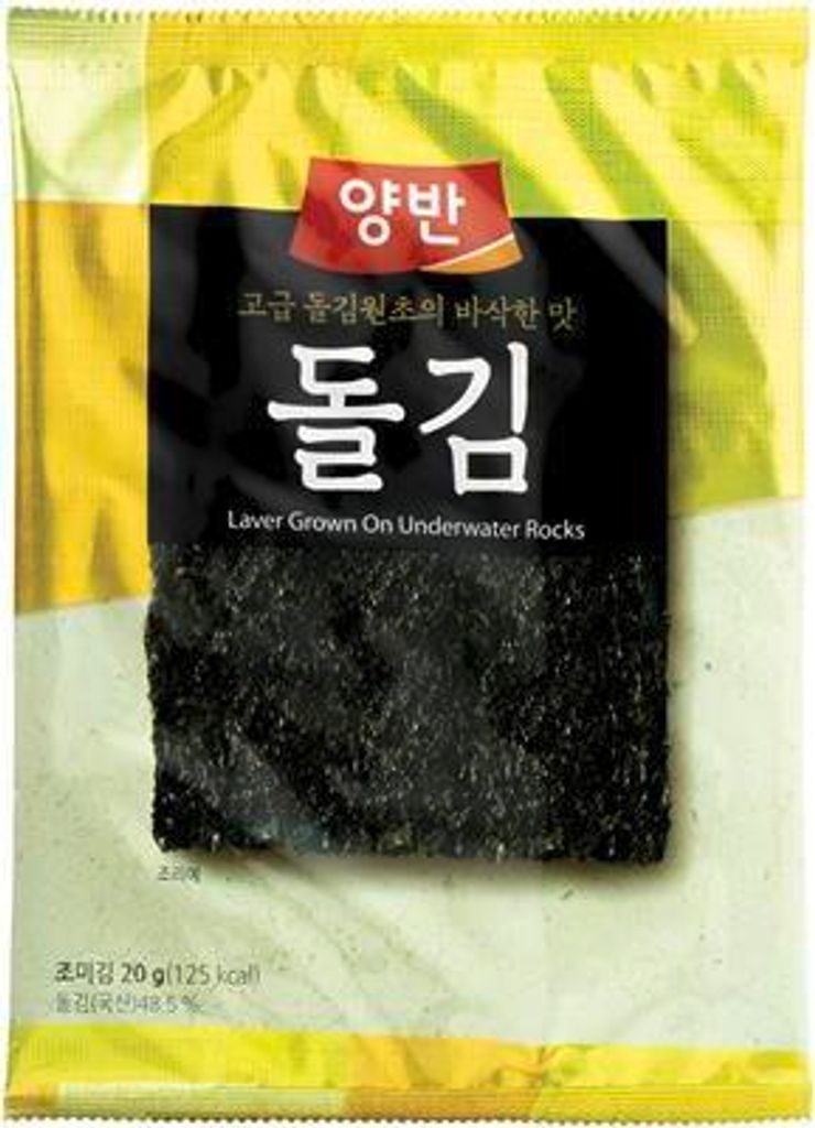 Meersalz-Algenchips Gerösteter Nori Snack 3,5g - Dongwon Produktbild 