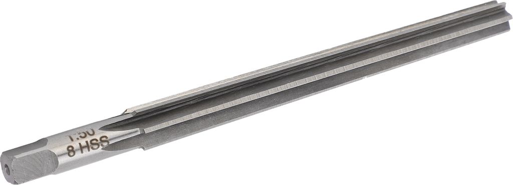 Maschinen-Reibahle,Reibahle mit geradem Schaft,Konische Reibahle,Schnellstahl-Reibahle,8mm Reibahle,Industriebedarf